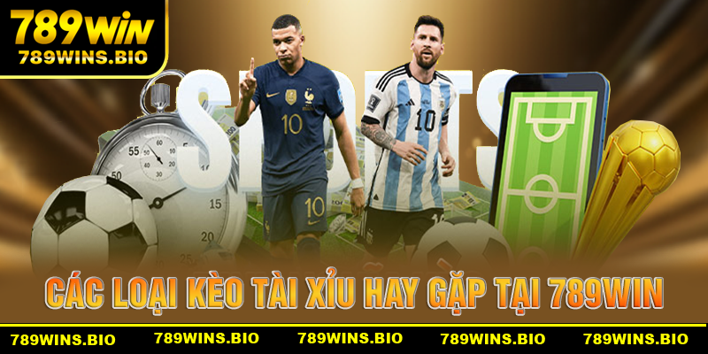 Các loại kèo tài xỉu phổ biến nhất tại nhà cái 789win
