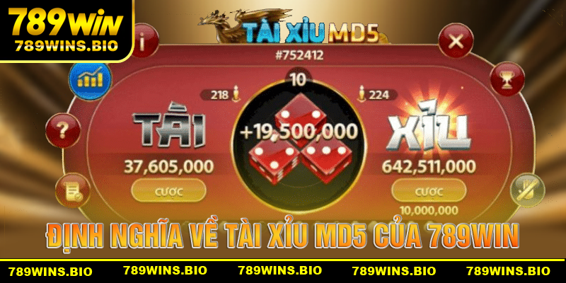 Định nghĩa về tựa game tài xỉu MD5